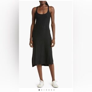 Black Featherweight Resort Dress